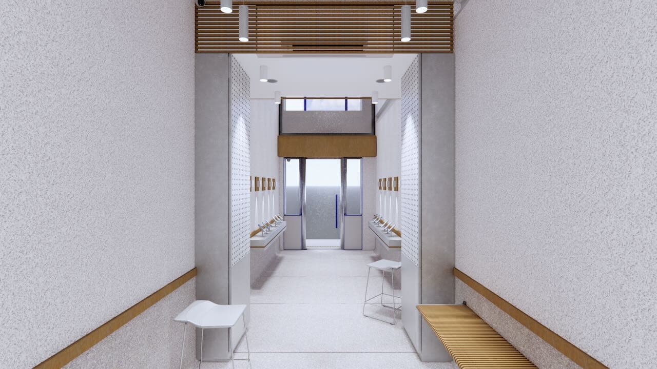 CTRL Z - Store Ground Floor 3D Render